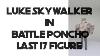 Luke Skywalker Battle Poncho Last 17 1985 Star Wars Vintage Kenner Action Figure